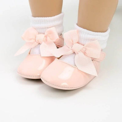 Newborn Baby Girl Bowknot First Walker Shoes Kids Footwear - Kids Footwear - Meckior - Mad Fly Essentials