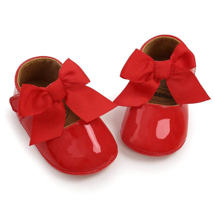 Newborn Baby Girl Bowknot First Walker Shoes Kids Footwear - Kids Footwear - Meckior - Mad Fly Essentials