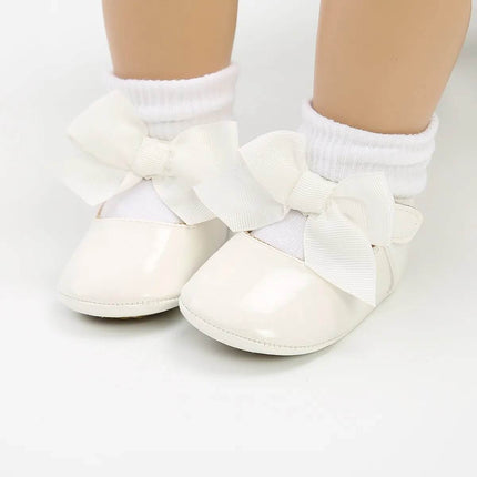 Newborn Baby Girl Bowknot First Walker Shoes Kids Footwear - Kids Footwear - Meckior - Mad Fly Essentials