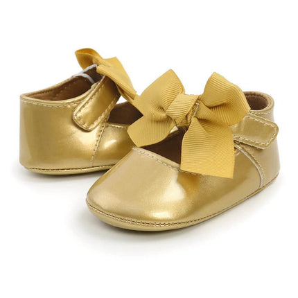 Newborn Baby Girl Bowknot First Walker Shoes Kids Footwear - Kids Footwear - Meckior - Mad Fly Essentials