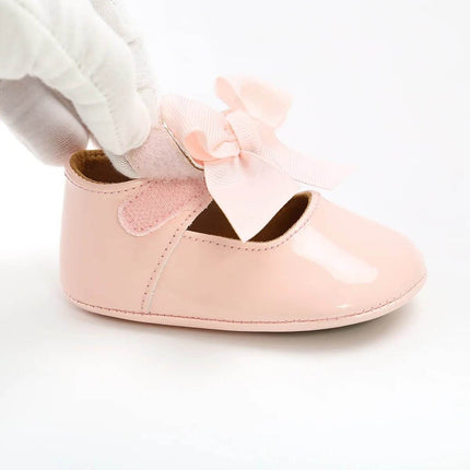 Newborn Baby Girl Bowknot First Walker Shoes Kids Footwear - Kids Footwear - Meckior - Mad Fly Essentials