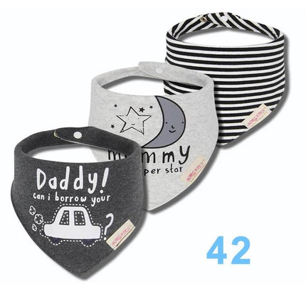 Newborn Rainbow Waterproof Baby Bibs - Mad Fly Essentials