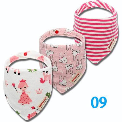 Newborn Rainbow Waterproof Baby Bibs - Mad Fly Essentials