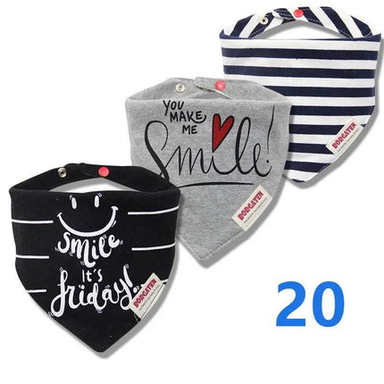 Newborn Rainbow Waterproof Baby Bibs - Mad Fly Essentials