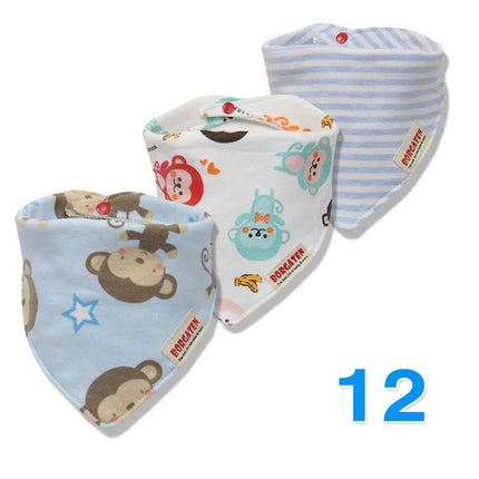 Newborn Rainbow Waterproof Baby Bibs - Mad Fly Essentials