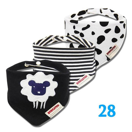 Newborn Rainbow Waterproof Baby Bibs - Mad Fly Essentials
