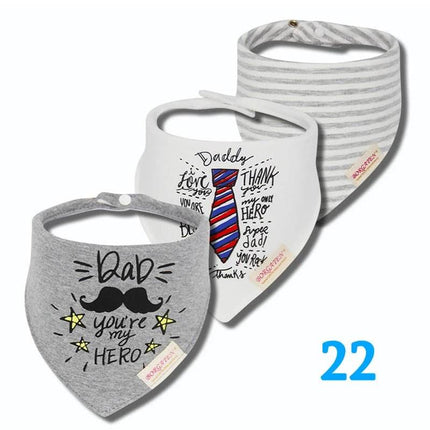 Newborn Rainbow Waterproof Baby Bibs - Mad Fly Essentials