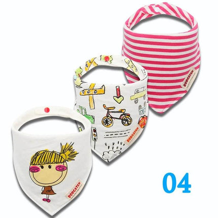 Newborn Rainbow Waterproof Baby Bibs - Mad Fly Essentials