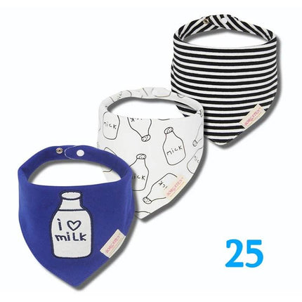 Newborn Rainbow Waterproof Baby Bibs - Mad Fly Essentials