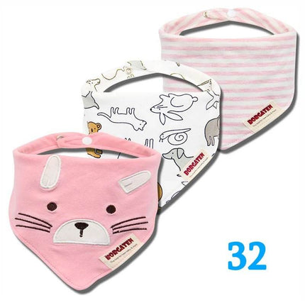 Newborn Rainbow Waterproof Baby Bibs - Mad Fly Essentials