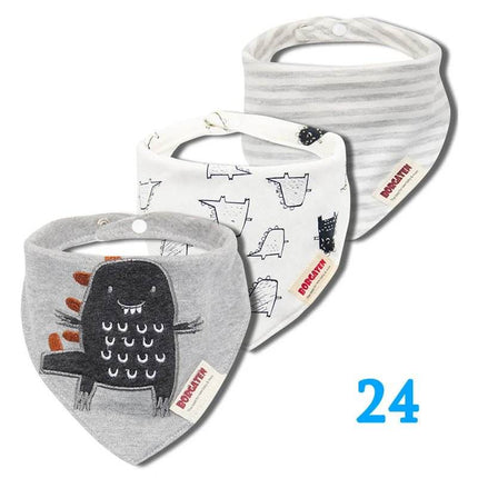 Newborn Rainbow Waterproof Baby Bibs - Mad Fly Essentials