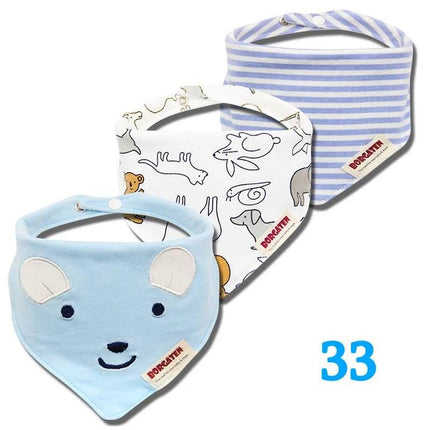 Newborn Rainbow Waterproof Baby Bibs - Mad Fly Essentials