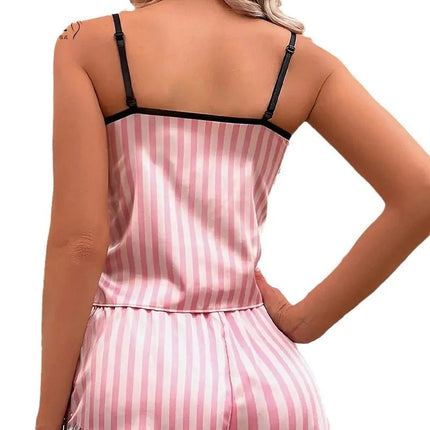 Nightgown Women Heart 2pc Pajama Set - Nightgown - FairyShely - Mad Fly Essentials