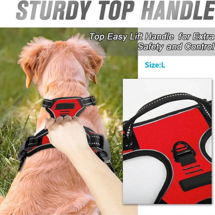 No Pull Dog Front Clip Harness Pet Essentials - Pet Essentials - AE Pets - Mad Fly Essentials