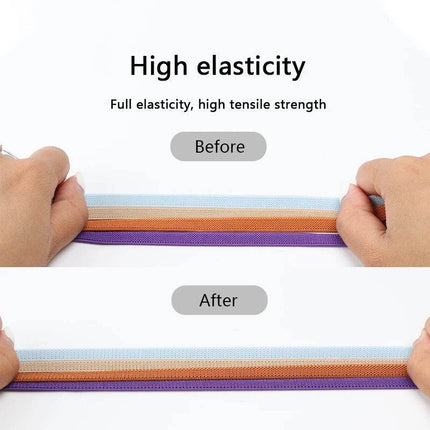 No - Tie 8MM Widened Shoelaces Kids Footwear - Kids Footwear - No - Tie Shoelaces - Mad Fly Essentials