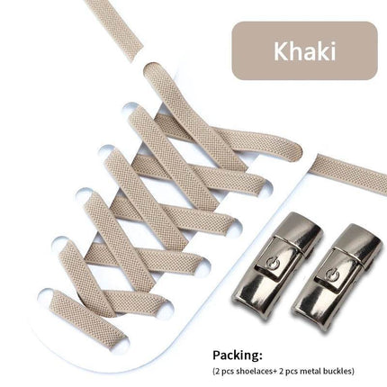 No - Tie 8MM Widened Shoelaces Kids Footwear - Kids Footwear - No - Tie Shoelaces - Mad Fly Essentials