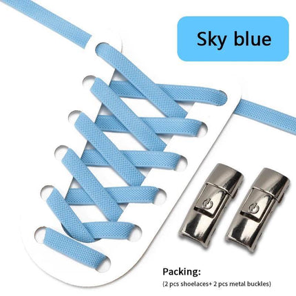 No - Tie 8MM Widened Shoelaces Kids Footwear - Kids Footwear - No - Tie Shoelaces - Mad Fly Essentials