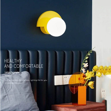Nordic Ball Macaron LED Wall Sconce - Mad Fly Essentials