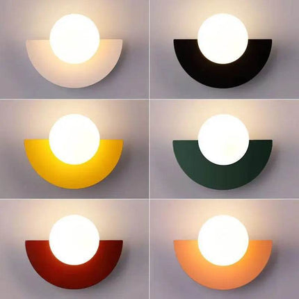 Nordic Ball Macaron LED Wall Sconce - LED Wall Sconce - CLODE - Mad Fly Essentials