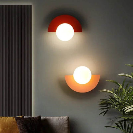 Nordic Ball Macaron LED Wall Sconce - LED Wall Sconce - CLODE - Mad Fly Essentials