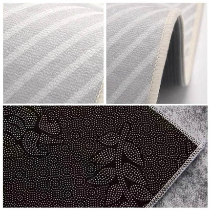 Nordic Leopard Cat Animal Living Area Rug - Area Rug - Facaishu - Mad Fly Essentials