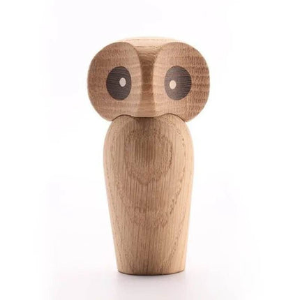 Nordic Modern Wooden Owl Figurine - Figurine - Nordic Creations - Mad Fly Essentials