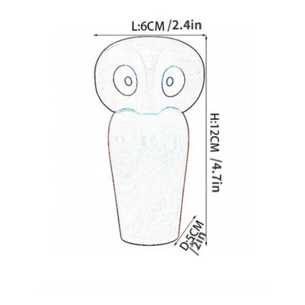 Nordic Modern Wooden Owl Figurine - Figurine - Nordic Creations - Mad Fly Essentials