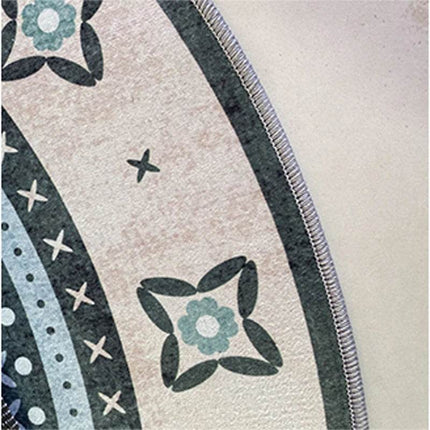 Nordic Round Bedroom Retro Area Rug - Area Rug - Essential Rugs - Mad Fly Essentials