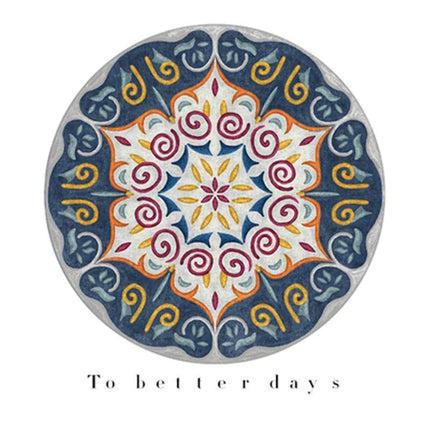Nordic Round Bedroom Retro Area Rug - Area Rug - Essential Rugs - Mad Fly Essentials