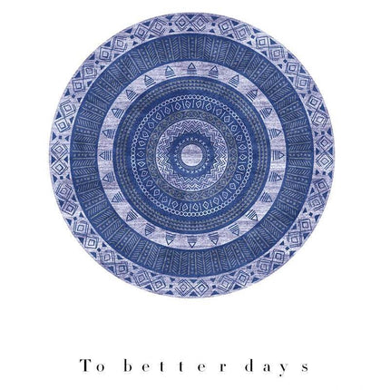 Nordic Round Bedroom Retro Area Rug - Area Rug - Essential Rugs - Mad Fly Essentials