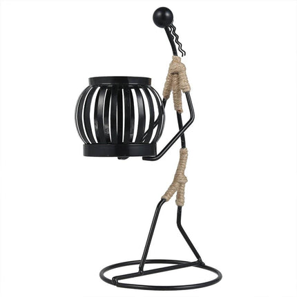 Nordic Rustic Candle Holder Figurine - Figurine - Candelero - Mad Fly Essentials