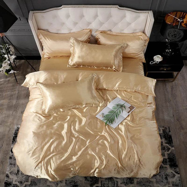 Nordic Style Solid Bedding Duvet Set - Mad Fly Essentials