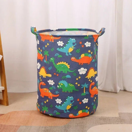 Nursery Decor Foldable Laundry Basket Cartoon Hamper - Nursery Decor - KINGONEDOM - Mad Fly Essentials