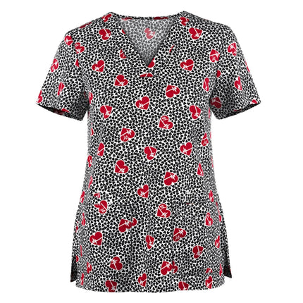 Nursing Scrub Women Animal Sea-Horse Clinic Uniform Scrubs - Nursing Scrub - Hennar - Mad Fly Essentials