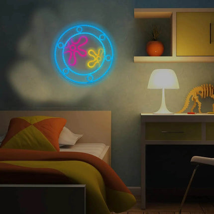Ocean World Porthole Neon Sign LED Night Light - LED Night Light - LED FAIRY - Mad Fly Essentials