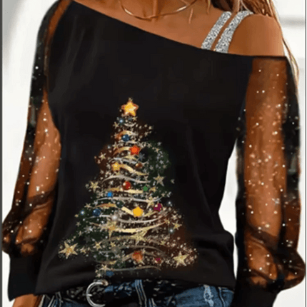 Off Shoulder Oblique Heart Top Fashion Women Blouse - Women Blouse - Vana Javeasen - Mad Fly Essentials