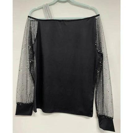 Off Shoulder Oblique Heart Top Fashion Women Blouse - Women Blouse - Vana Javeasen - Mad Fly Essentials