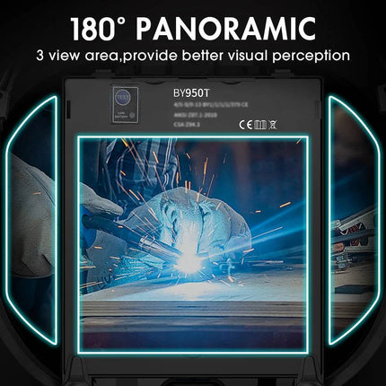 OPTICAL ANDELI MASK Auto Helmet Welding Mask - Welding Mask - ANDELI - Mad Fly Essentials