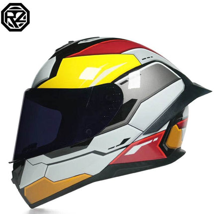 ORZ Full Face Black Grey DOT Racing Motorcycle Helmet - Motorcycle Helmet - ORZ Helmets - Mad Fly Essentials