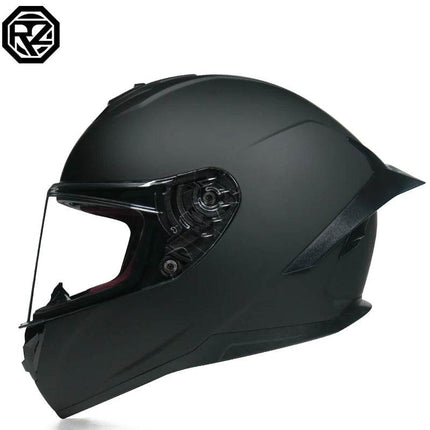 ORZ Full Face Black Grey DOT Racing Motorcycle Helmet - Motorcycle Helmet - ORZ Helmets - Mad Fly Essentials