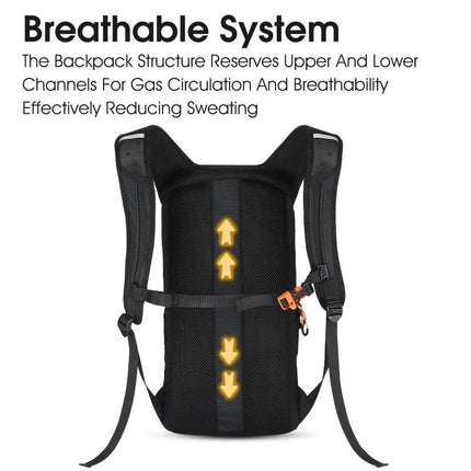 Outdoor 12L Ultralilght Cycling Reflective Backpack - Backpack - FUDEAM - Mad Fly Essentials