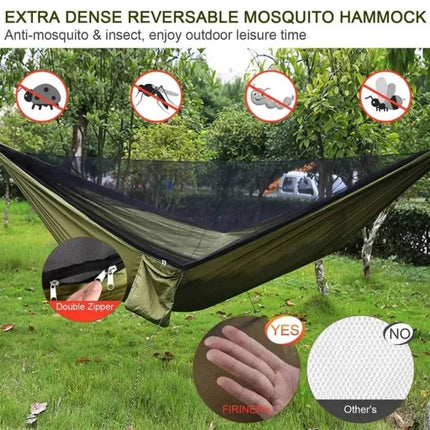 Camping Hammock With Mosquito Net Outdoor Home Essentials - Home Essentials - DUTRIEUX - Mad Fly Essentials