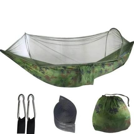 Camping Hammock With Mosquito Net Outdoor Home Essentials - Home Essentials - DUTRIEUX - Mad Fly Essentials