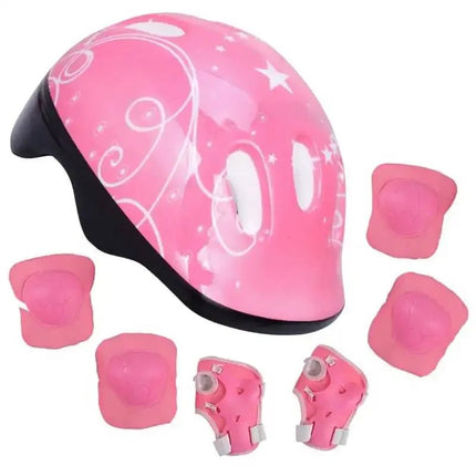 Outdoor Essentials Girls Pink Protective Safety Cycling Helmet Kit - Outdoor Essentials - BIDIJONES - Mad Fly Essentials
