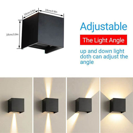 Outdoor RGB Smart APP Lamp LED Wall Sconce - LED Wall Sconce - Dfiolk - Mad Fly Essentials