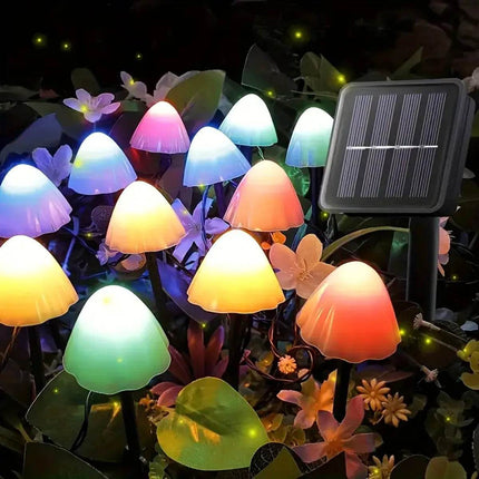 Outdoor Solar Mushroom LED Garden Light - LED Garden Light - LED FAIRY - Mad Fly Essentials