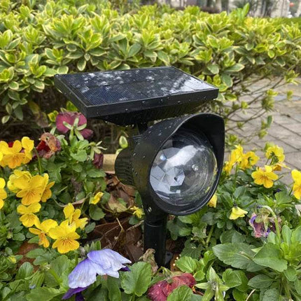 Outdoor Solar 360 Projection Lamp LED Landscape Light - LED Landscape Light - Yanke - Mad Fly Essentials