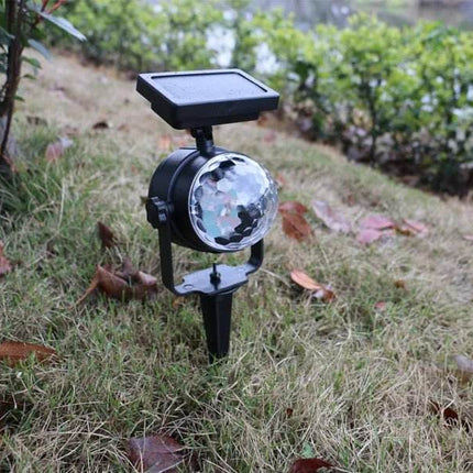 Outdoor Solar 360 Projection Lamp LED Landscape Light - LED Landscape Light - Yanke - Mad Fly Essentials