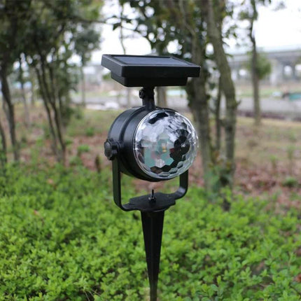 Outdoor Solar 360 Projection Lamp LED Landscape Light - LED Landscape Light - Yanke - Mad Fly Essentials