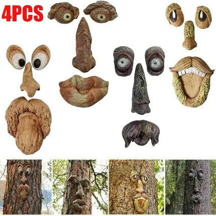 Outdoor Tree Face Statues Garden Decor - Garden Decor - isfriday - Mad Fly Essentials